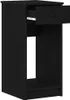 A black computer cabinet with an open drawer. Anteprima dell’immagine prodotto