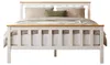 Homestyle4u Holzbett 140x200 Weiß Doppelbett Lattenrost Produktbild-Vorschau 23