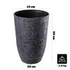 KADAX květináč Ø 35 x V 50 cm, velký květináč s Náhled obrázku produktu 2