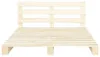 vidaXL Palettenbett Massivholz Kiefer 180×200 cm Produktbild-Vorschau 2