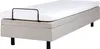 BELIANI Plattform Bett Beige 90 x 200 cm Elektrisch Produktbild-Vorschau 7