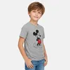 Kinder T-Shirt Mickey Mouse Grau Doppelpack  , Größe:98-104 Produktbild-Vorschau 3