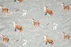 STOF | Decke - 70 x 100 cm - Waldtiere - grau - Kinderdecke Produktbild-Vorschau 5