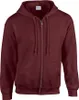 Gildan - Hoodie mit durchgehendem Reißverschluss für Herren Produktbild-Vorschau 1