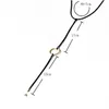 Choker-Halskette mit Stern und Kreis N465 Produktbild-Vorschau 3