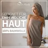 Frottier Duschtücher 2er Pack 70x140cm, 100% Baumwolle, Produktbild-Vorschau 6