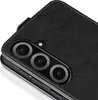 A close-up view of the back of a black smartphone case, showing the camera module. Produktbild-Vorschau