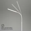 LED floor light, white, 1xLED-platine/6W Produktbild-Vorschau 4