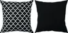 Amilian 2er Set, 80x80 cm 20x20 inch; Dekoratives Kissen, Produktbild-Vorschau 1