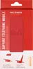 Rhodia Handyhalter italienischem Kunstleder 13x8x8,5 cm Produktbild-Vorschau 3