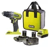 Taladro atornillador percutor RYOBI R18PD2-242S de 18V Vista previa de la imagen del producto 1