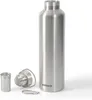 wenco Trinkflasche Edelstahl 1l / 1000ml isoliert und Produktbild-Vorschau 1