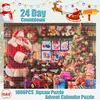Calendrier de l'Avent puzzle 1008 pièces 24 jours jusqu'à Voir les images du produit 3