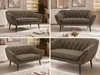 MKS MEBLE Polstersofa mit Armlehnen PIRS 2 Skandinavisches Produktbild-Vorschau 2