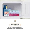Inside a freezer compartment with food items. Produktbild-Vorschau