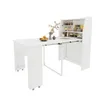 MODFU Ausziehbarer Esstisch, L52/132.5*B80*H76cm, Produktbild-Vorschau 12