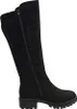 A black boot shown from the side against a white background. Voir les images du produit