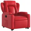 vidaXL Fauteuil relax releveur rouge similicuir Voir les images du produit 4