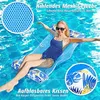 Amteker Luftmatratze Pool XL, 2 Stück Wasserhängematte Produktbild-Vorschau 2