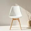 4 Chaises de Salle à Manger Blanche – Chaise Moderne avec Voir les images du produit 8