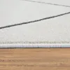 Teppich Läufer Flur Schlafzimmer Kurzflor Modern Produktbild-Vorschau 2