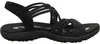 Skechers Reggae Slim Sunny Side Sandali Donna Nero Anteprima dell’immagine prodotto 15