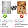 2 Stück Schneidebrett Edelstahl, Titan Chopping Board, Auch Produktbild-Vorschau 3