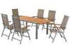 Merxx Gartenmöbelset Naxos 7tlg., 6 Klappsessel, 1 Produktbild-Vorschau 1