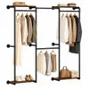 WISFOR appendiabiti a binario per carichi pesanti con 2 Anteprima dell’immagine prodotto 1