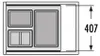 Hailo Abfallsammler 3620461 Separato-K 450 Einsatz 2x 8 + Produktbild-Vorschau 5