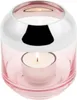 Fink SMILLA, Teelichthalter, Vase, Glas, Silberfolie, Produktbild-Vorschau 1
