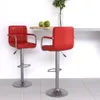 vidaXL Barhocker 2 Stk. Weinrot Kunstleder Produktbild-Vorschau 2