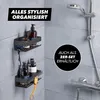 BENKSTEIN Dusch-Organizer zum Kleben oder Bohren - für Produktbild-Vorschau 8