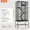 VEVOR 69" gabbia rotante in metallo per furetti, grande, 4 Anteprima dell’immagine prodotto 7