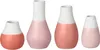 Räder Mini Pastellvasen 4er Set pudertöne D.4cm, H.4,5-8cm Náhled obrázku produktu 1