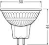 LED Reflektorlampe MR16 6,5W GU5,3 612lm 12V 2.700K 36° Produktbild-Vorschau 6