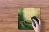 MuchoWow® Mauspad Mousepad Haus - Wald - Bäume 30x30 cm - Produktbild-Vorschau 3