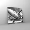 Bilder auf glas - Einteilig - Flugzeug Retro Flugzeug - Produktbild-Vorschau 4