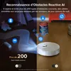 Roborock Qrevo Curv 2 FlowX, Prachový sáček, Bílá, Kulatý, Náhled obrázku produktu 9