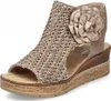 Rieker Damen-Sandalette Beige, Farbe:beige/schlamm, EU Produktbild-Vorschau 17