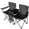 FCH Doppel Campingstuhl mit Sonnenschirm & isolierter Produktbild-Vorschau 10