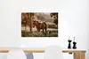 MuchoWow® Poster Pferd - Licht - Wiese 60x40 cm - Produktbild-Vorschau 5