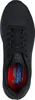 Top-down view of a black sneaker. Voir les images du produit