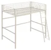 Hochbett 120 x 190 cm – Metall – Beige – METARELO Produktbild-Vorschau 3