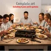 alpina grill elektryczny WJK202A - 1200W, raclette 8 osób - Podgląd zdjęcia produktu 14