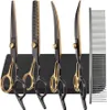 6 in 1 Hundeschere Set Profi, Edelstahl Fellschere für Produktbild-Vorschau 1