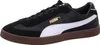 A single black Puma shoe with white accents and a brown sole, shown from a side-angle on a white background. Voir les images du produit