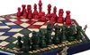 Schachspiel für drei Spieler (32x28cm) dreifarbig Produktbild-Vorschau 9