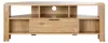 CALICOSY - Hoek-TV-meubel 1 Lade Eiken Decor - L120 cm Productafbeelding-voorbeeld 1