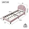 Lit INONEFT, dimensions 90x200 cm, lit pour enfant avec une Voir les images du produit 5